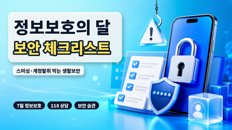 정보보호의 달 체크리스트 대표 썸네일
