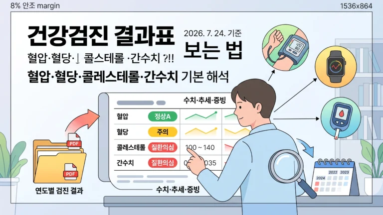 건강검진 결과표 보는 법 대표 썸네일