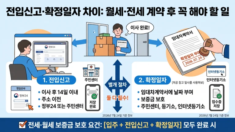 전입신고·확정일자 차이 대표 썸네일