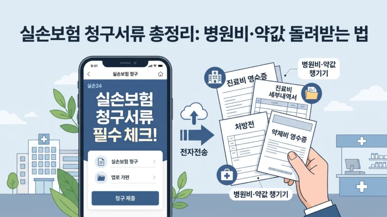 실손보험 청구서류 대표 썸네일