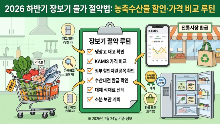 장보기 물가 절약법 대표 썸네일