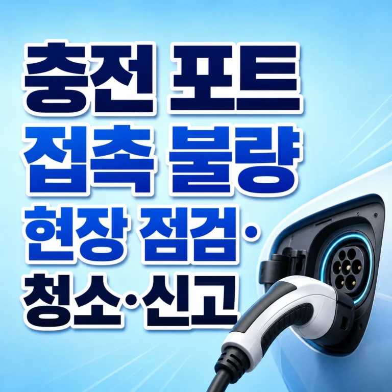 충전 포트 접촉 불량 대표 썸네일